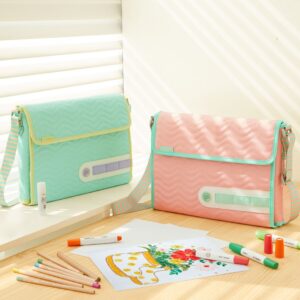 Mideer - Kids Drawing Art Set with Carry-on Bag - Pink - 75pcs - Image 6