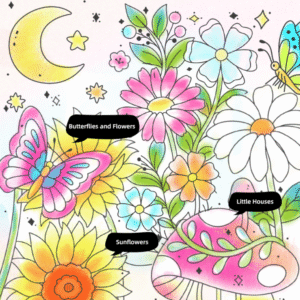 Mideer - Watercolour Painting Set - Travel Size - The Flower And The Butterfly - Image 3