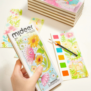 Mideer - Watercolour Painting Set - Travel Size - The Flower And The Butterfly - Image 6