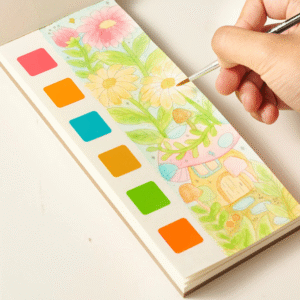 Mideer - Watercolour Painting Set - Travel Size - The Flower And The Butterfly - Image 7
