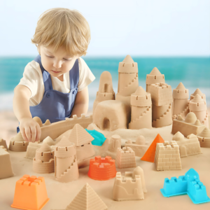 Mideer - Magic Sand Play Set - 2kg Kinetic Sand & 25 Sand Tools - Image 3