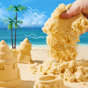 Mideer - Magic Sand Play Set - 2kg Kinetic Sand & 25 Sand Tools - Image 5