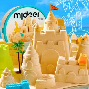 Mideer - Magic Sand Play Set - 2kg Kinetic Sand & 25 Sand Tools - Image 4