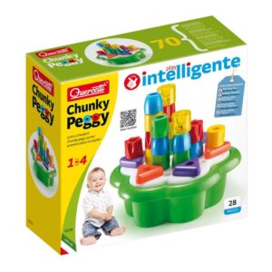 Quercetti - Chunky Peggy Shape Sorter - Image 1