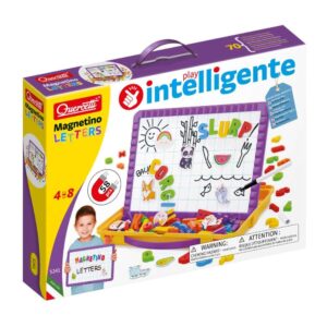 Quercetti - Magnetic Whiteboard Board & Magnetic Letters Activity Set - Image 4