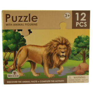 National Geographic - Puzzle - Lion - 12pcs with Toy - Image 2