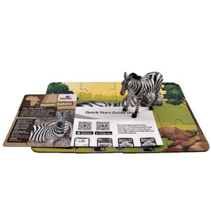 National Geographic - Puzzle - Zebra - 12pcs with Toy - Image 3