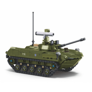 Sluban Building Set: Model Bricks - BMD-2S 2-in-1 Tank - 530 Pieces - Image 3
