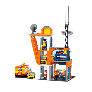 Sluban Building Set: Metropolis - Rescue Headquarters - 407 Pieces - Image 3