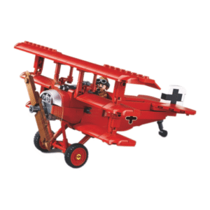 Sluban Building Set: Model Bricks - Fokker DR-1S - 281 Pieces - Image 1