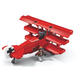 Sluban Building Set: Model Bricks - Fokker DR-1S - 281 Pieces - Image 4