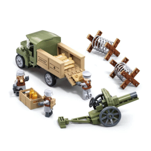 Sluban Building Set: Army - WWI Mark V Tank Offensive - 516 Pieces - Image 3