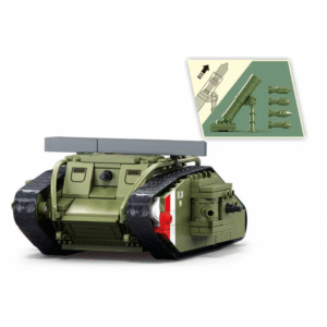 Sluban Building Set: Army - WWI Mark V Tank Offensive - 516 Pieces - Image 4