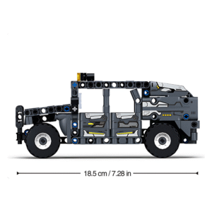 Sluban Building Set: Power Bricks - Pullback Hummer Car - 228 Pieces - Image 5