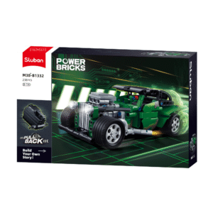Sluban Building Set: Power Bricks - Pullback Vintage Car - 238 Pieces - Image 2
