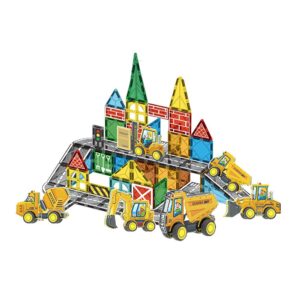Magnetic Tiles - Truck Construction Set - 30 Pieces - Image 3