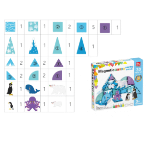 Magnetic Tiles - Arctic Animals Set - 30 Pieces - Image 4