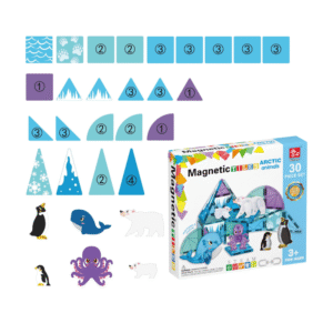 Magnetic Tiles - Arctic Animals Set - 30 Pieces - Image 3