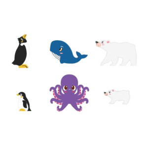 Magnetic Tiles - Arctic Animals Set - 30 Pieces - Image 5