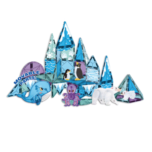 Magnetic Tiles - Arctic Animals Set - 65 Pieces - Image 2