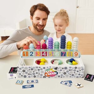 TopBright - Ice Cream Shop - Number Learning Box & Activity Cards - Image 4