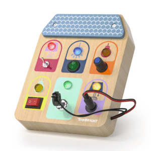 TopBright - Wooden Busy Board - Light Switches - Image 3