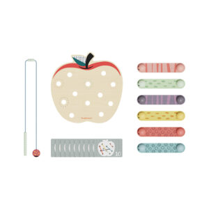 TopBright - Apple Worms Fine Motor Game with Activity Cards - Image 6