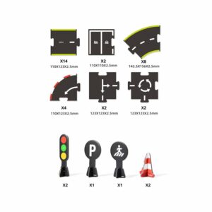 Mideer - Urban Road Puzzle Play Set - Image 3