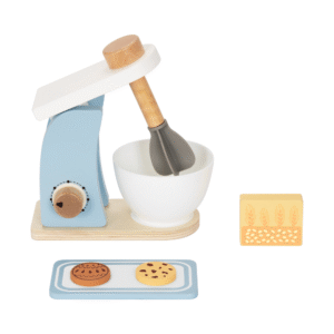 hi Pando - Pretend & Play - Wooden Baking Mixer Set - 6pcs - Image 3