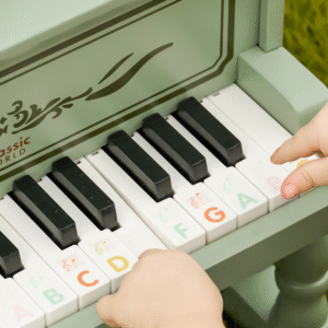 Classic World - Pretend & Play - Wooden Vintage Piano - Image 2