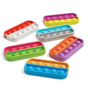 Hand2Mind - Ten - Frame Sensory Bubble Poppers, Set of 6 - Image 1