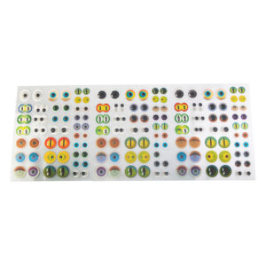 Anthony Peters - Stickers - Moving Eyes - Coloured - 144pcs - Image 1