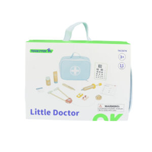 TookyToy - Pretend Play Little Doctor Blue Play Set - Image 3