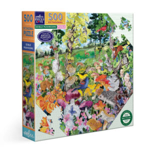 eeBoo - Edible Mushrooms 500 Piece Octagonal Puzzle - Image 4