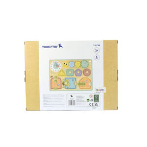 TookyToy - Wooden Busy Board - Pastel - Image 1