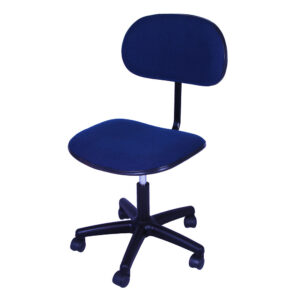 Lead Time - Office Chair Blue, height adjustable - Image 2