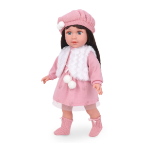 Fashion Doll - Nina - Dress, Beanie & Shoes - 40cm - Image 5