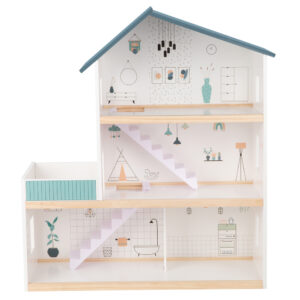 TookyToy - 3-Storey Doll House & Accessories - Image 4