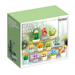 Feelo - Succulent Pot Plants - Building Block Set - 1051 Pieces - Image 1