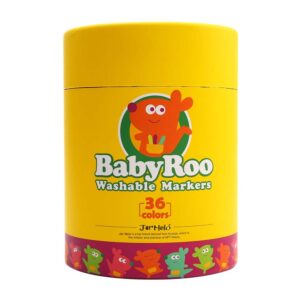Jar Meló - Markers Washable Baby Roo - 36 Colours - Image 4