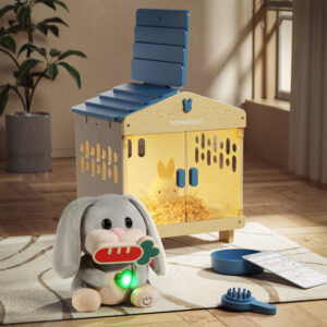 TopBright - Pretend & Play - Interactive Care Bunny Kit with Lights and Sounds - 9pcs - Image 6