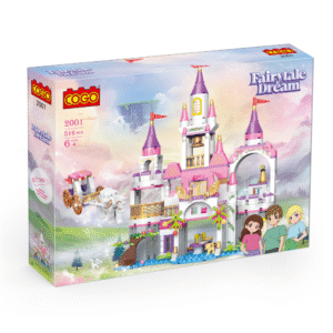 Cogo - Building Block Set - Fairytale Dream Castle - 516 Pieces - Image 5
