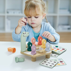 TopBright - Happy Dino Twist - Number & Colour Matching Game - 20pcs - Image 7
