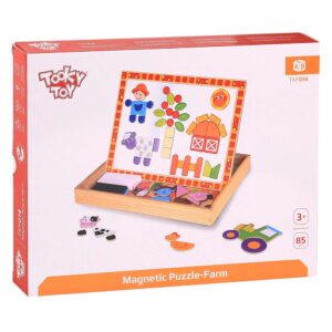 TookyToy - Magnetic Puzzle - Farm - Image 2