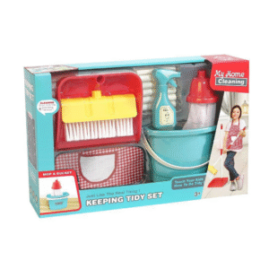 Cogo - Pretend & Play Keeping Tidy Set with Cleaning Tools, Apron & Bucket - Image 5