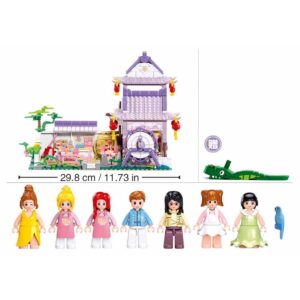 Sluban - Girls Dream - A Tea House - 987pcs - Image 4