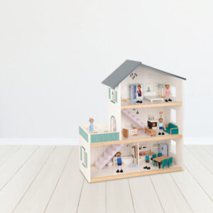 TookyToy - 3-Storey Doll House & Accessories - Image 6