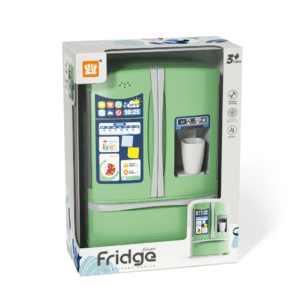 Pretend & Play Refrigerator with Sound Effects & Ice Dispenser - Green - Image 5