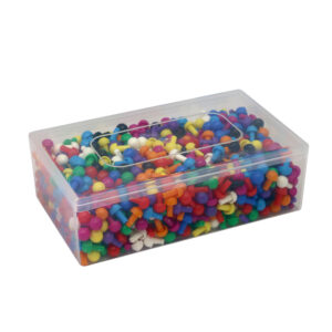 Invicta Education - 1000 Assorted Pegs (100 x 10) - Image 1