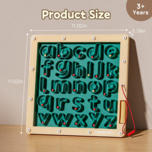 TopBright - Magnetic Maze - Alphabet Tracing Board - Image 8